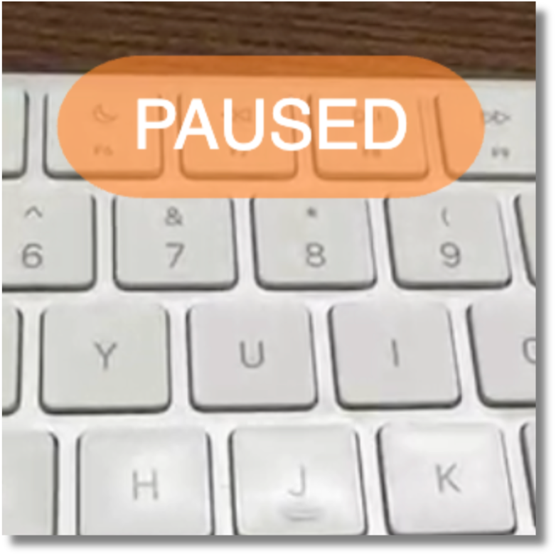 Pause feature